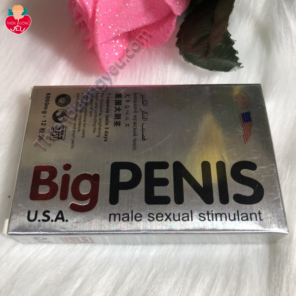 Thuốc Cường Dương Pigpenis Hộp 12 Viên USA